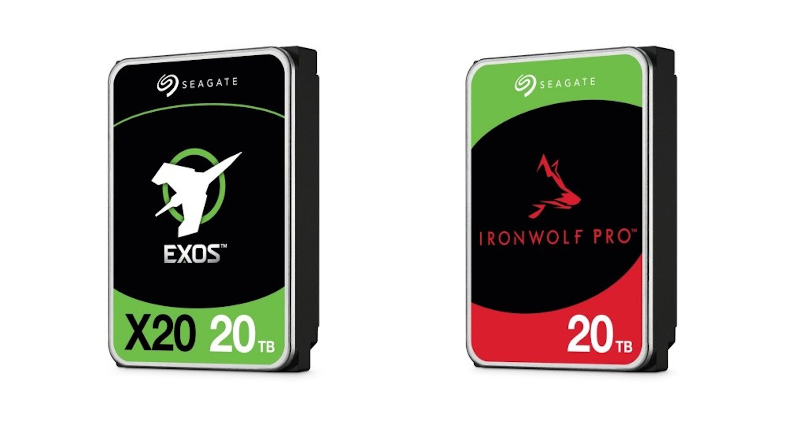 照片中提到了SEAGATE、SEAGATE、| IRONWOLF PRO"，跟希捷科技、希捷科技有關，包含了希捷 exos 18tb、希捷 Exos X18 硬盤、希捷、硬盤、7200轉