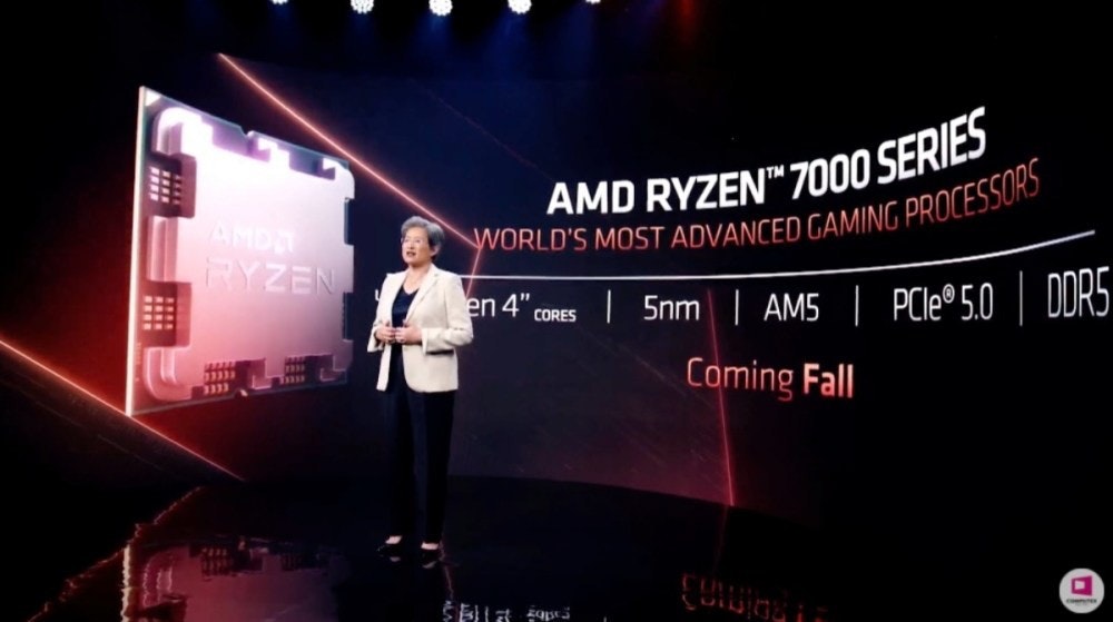 照片中提到了****、AMDI、RYZEN.，跟澳大利亞公司董事協會有關，包含了銳龍7000 AMD、2022台北電腦展、插座 AM5、雷岑、中央處理器