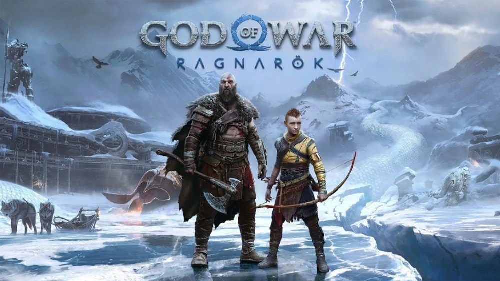 照片中提到了GODOWAR、RAGNAR ÖK，跟戰爭之神有關，包含了戰神諸神黃昏、戰神諸神黃昏、奎托斯、戰神二