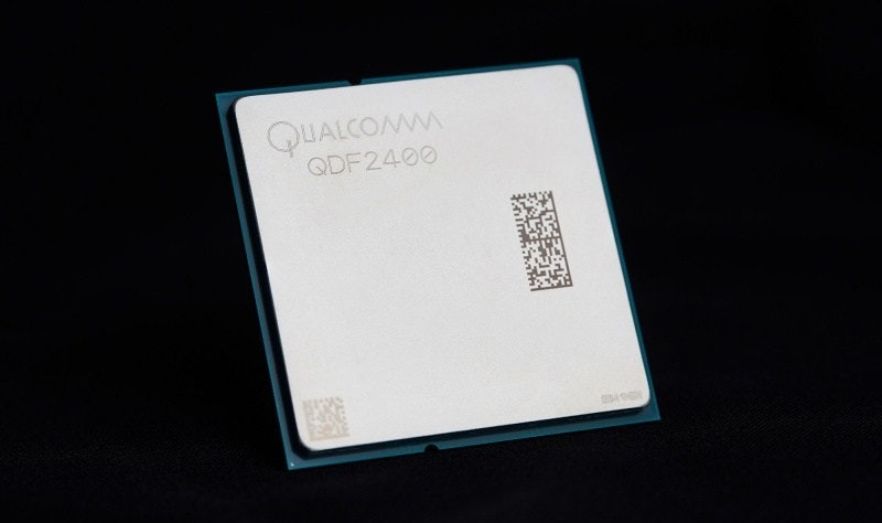 照片中提到了QUALCOMM、QDF2400、Enim，包含了電子產品、中央處理器、高通公司、10納米、ARM 架構家族
