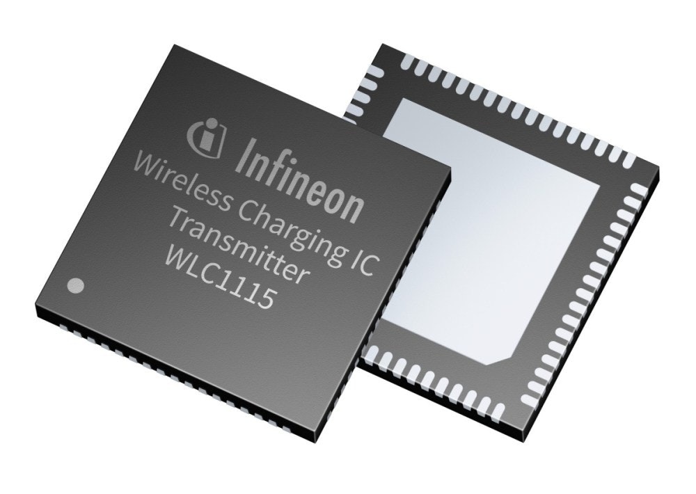 照片中提到了Infineon、Wireless Charging IC、Transmitter，包含了英飛凌slb 9665、英飛凌、可信平台模塊、可信計算組、I²C