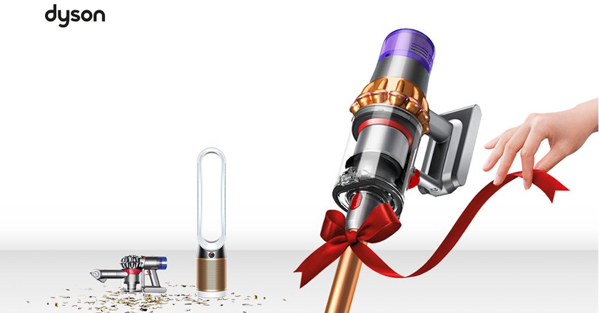照片中提到了dyson，跟戴森有關，包含了戴森、戴森V11 Absolute、產品