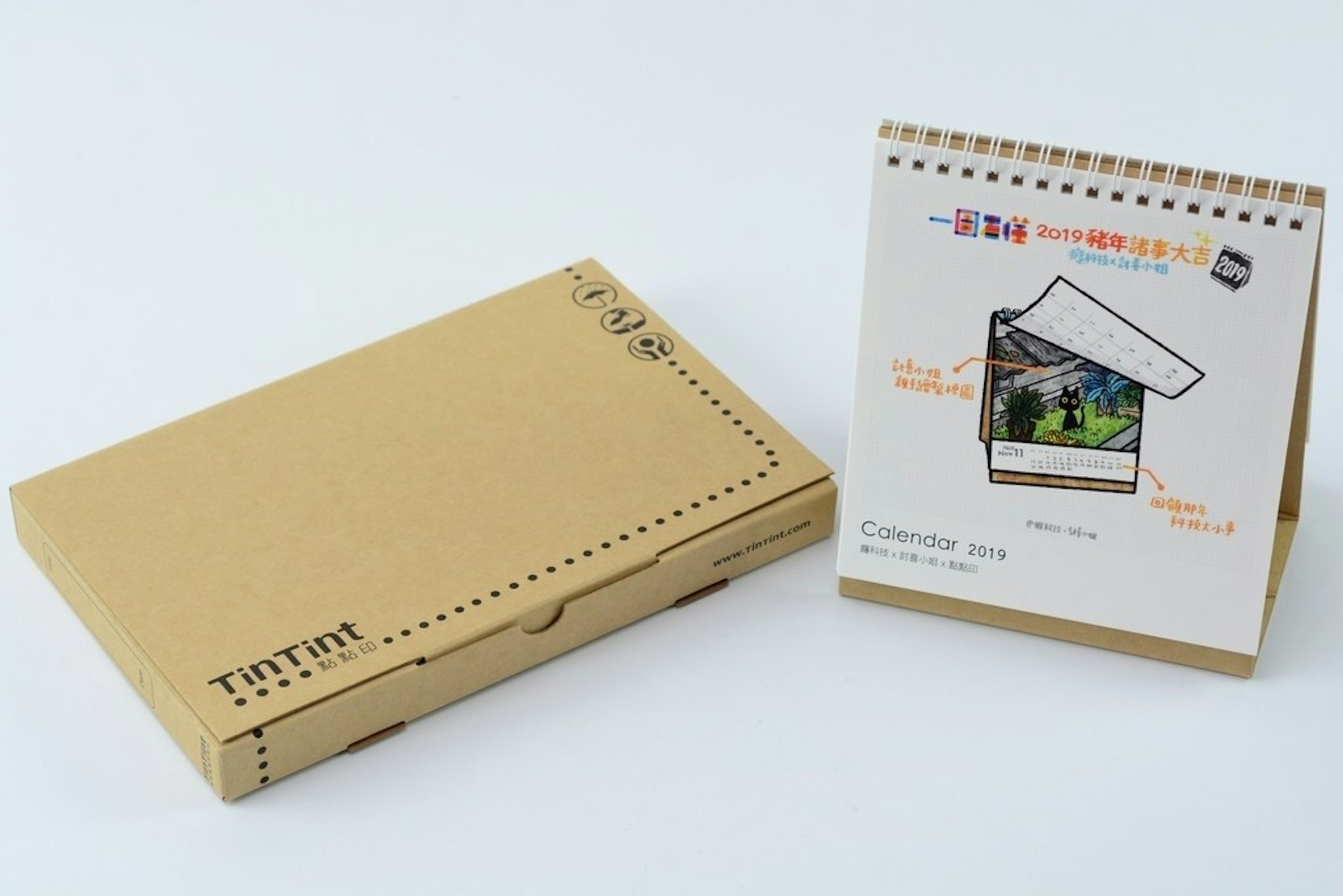 是一圖看懂 2019討喜小姐科技桌曆這篇文章的第1圖