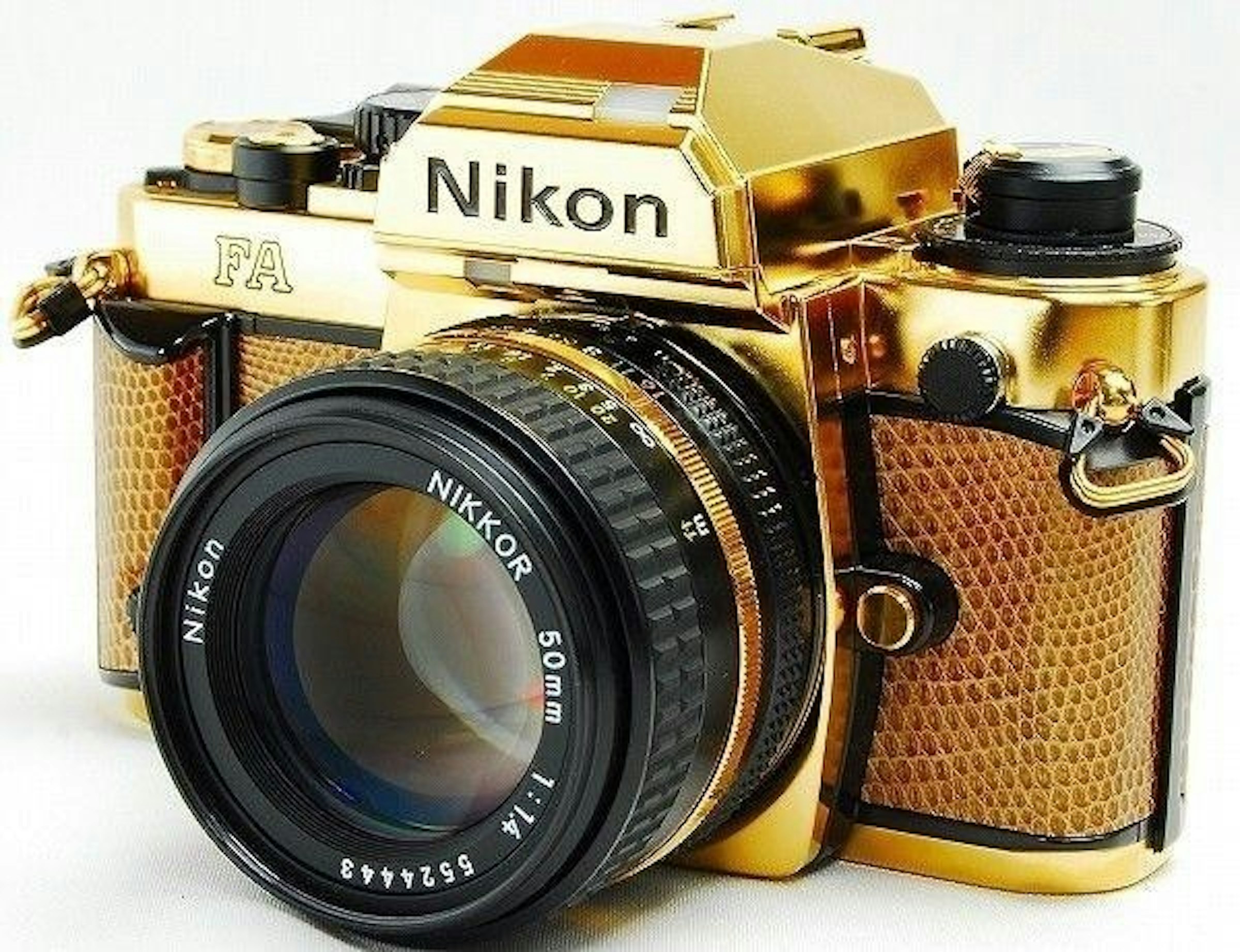 是［黃金相機系列］限量鍍金 Nikon FA 售價美金一萬二這篇文章的首圖