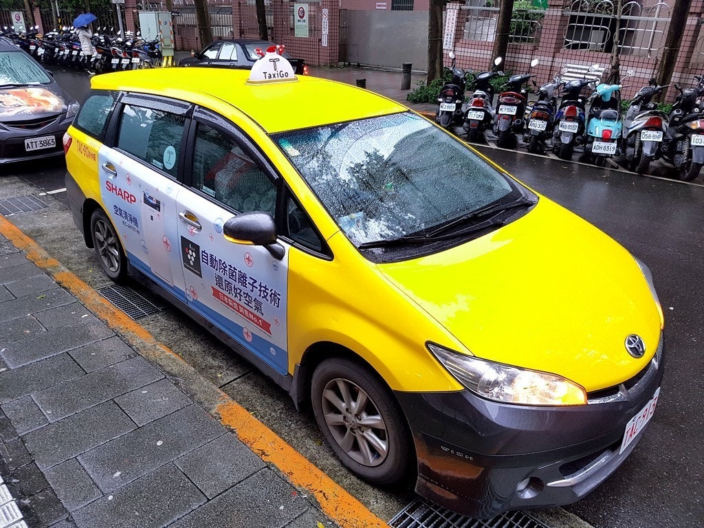 是俥科技：TaxiGo計程車搭載夏普SHARP PCI車用自動除菌離子產生器，自動除菌、消臭還不加價！這篇文章的首圖