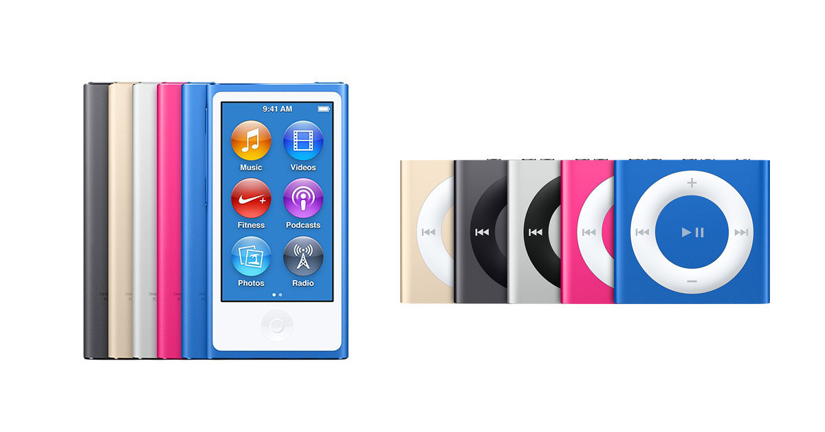 還是要說再見！iPod Nano與iPod Shuffle於Apple官網下架停止販售#iPod