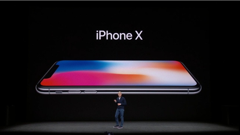 是2017蘋果秋季發表會：寫作 iPhone X 念作 iPhone Ten 的十周年紀念機，近滿版的 OLED 螢幕與 Face ID 技術這篇文章的首圖