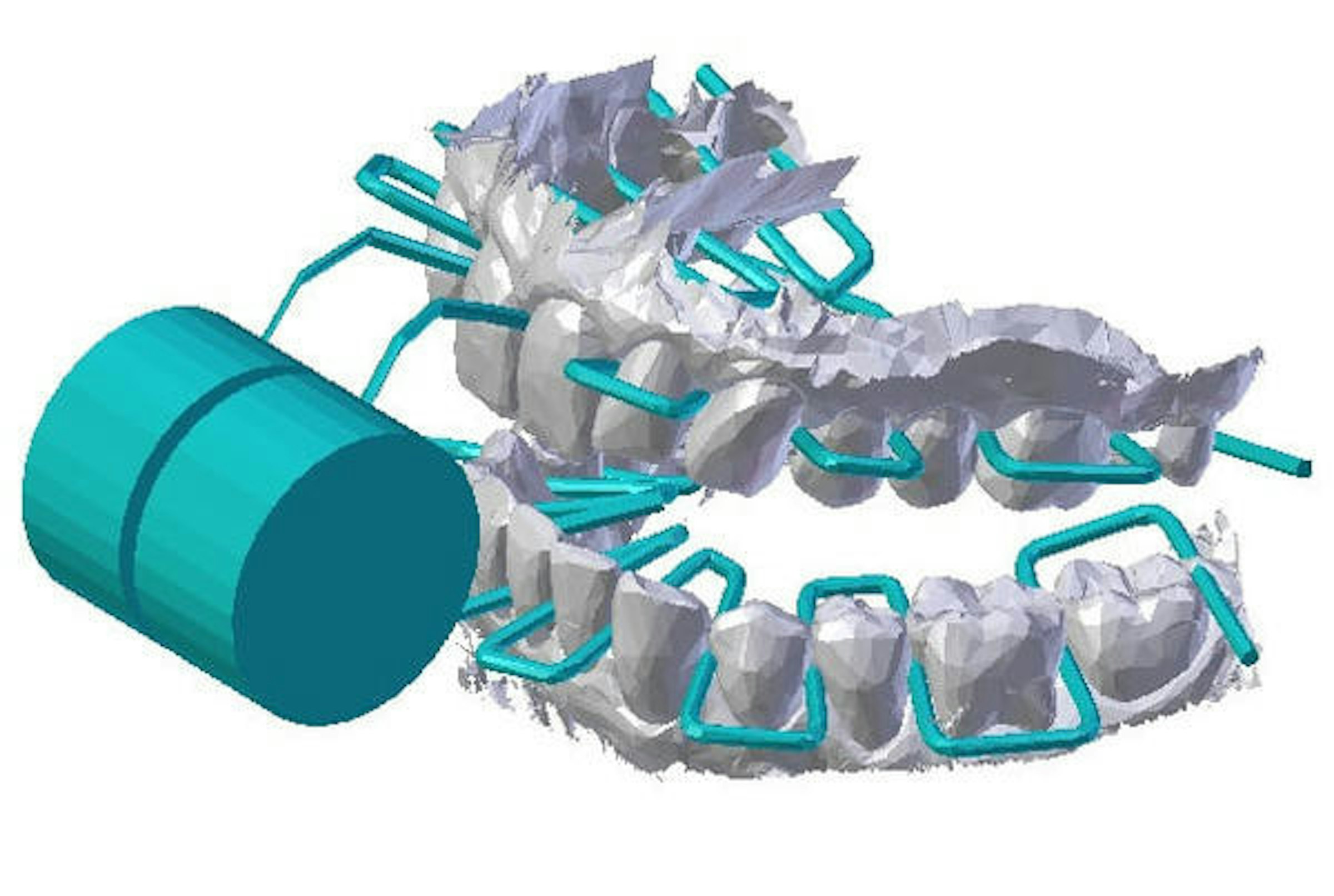 是咬一口就能把所有牙縫全都清完的 3D Flosser這篇文章的第1圖