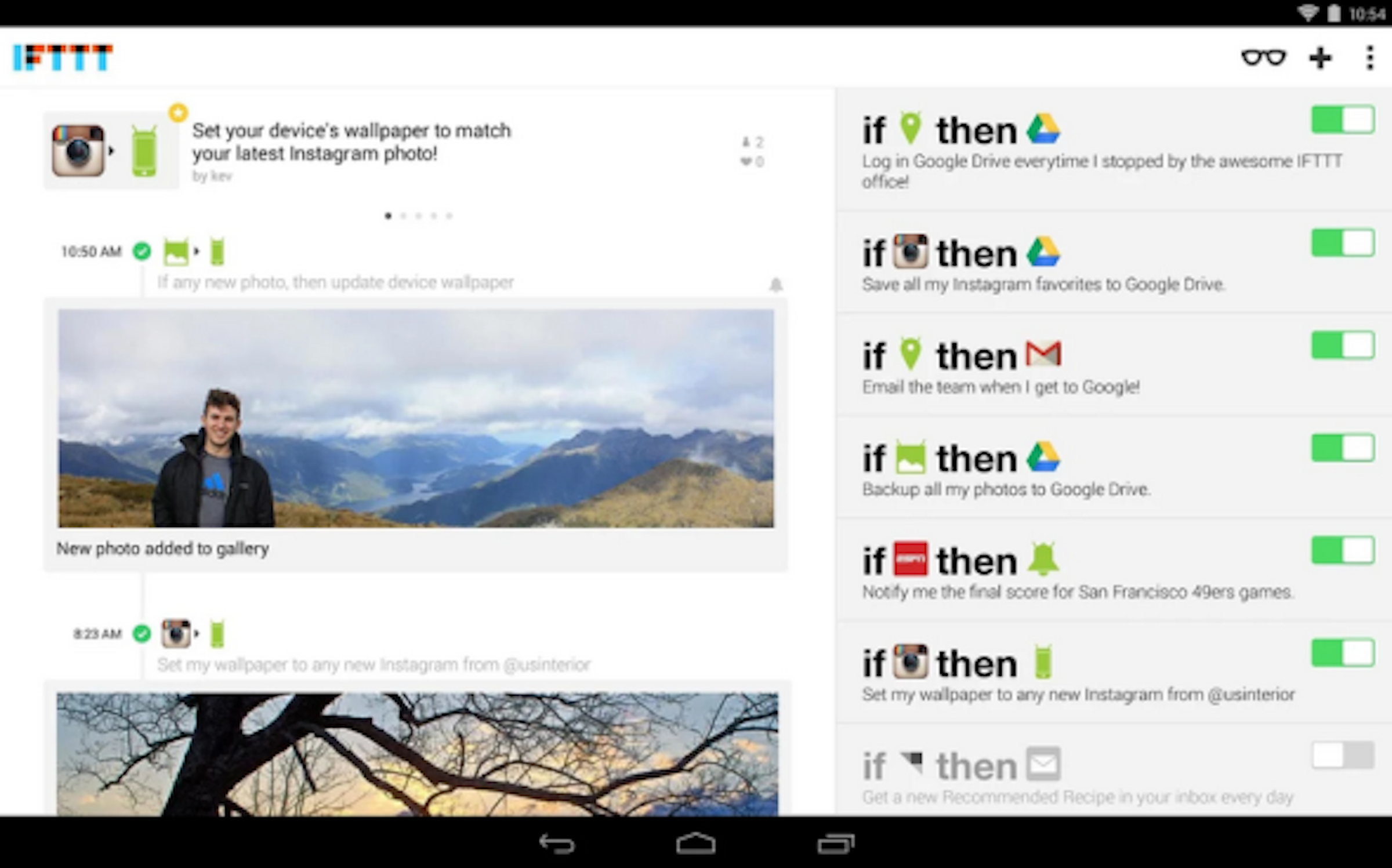 是萬能工具 IFTTT 終於登陸 Android這篇文章的首圖