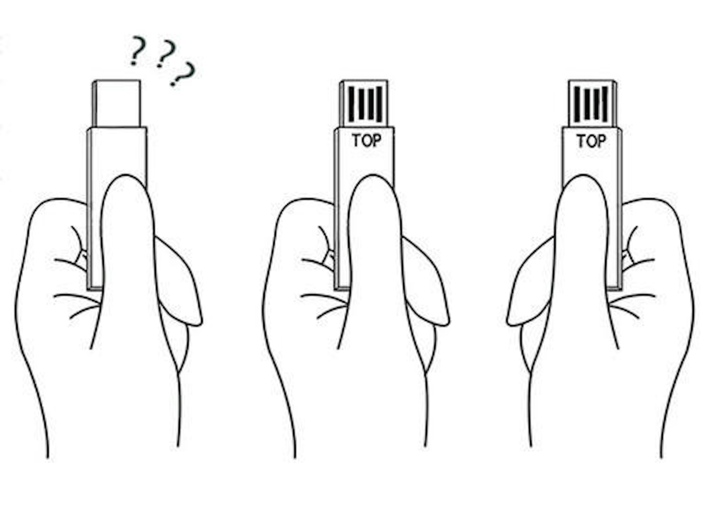 是不怕插反的 USB 概念隨身碟這篇文章的首圖