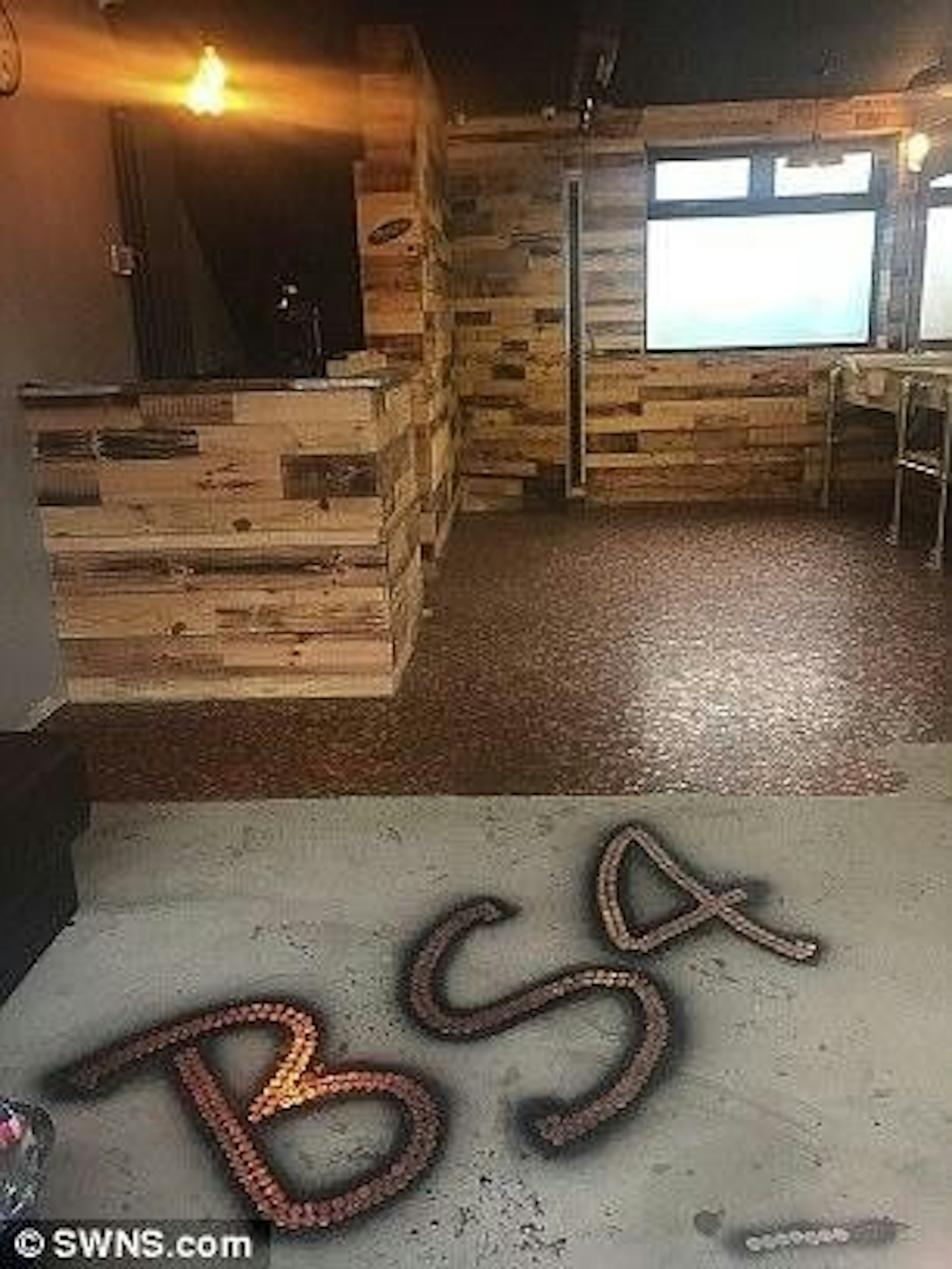 是以硬幣代替地磚的髮廊這篇文章的第2圖