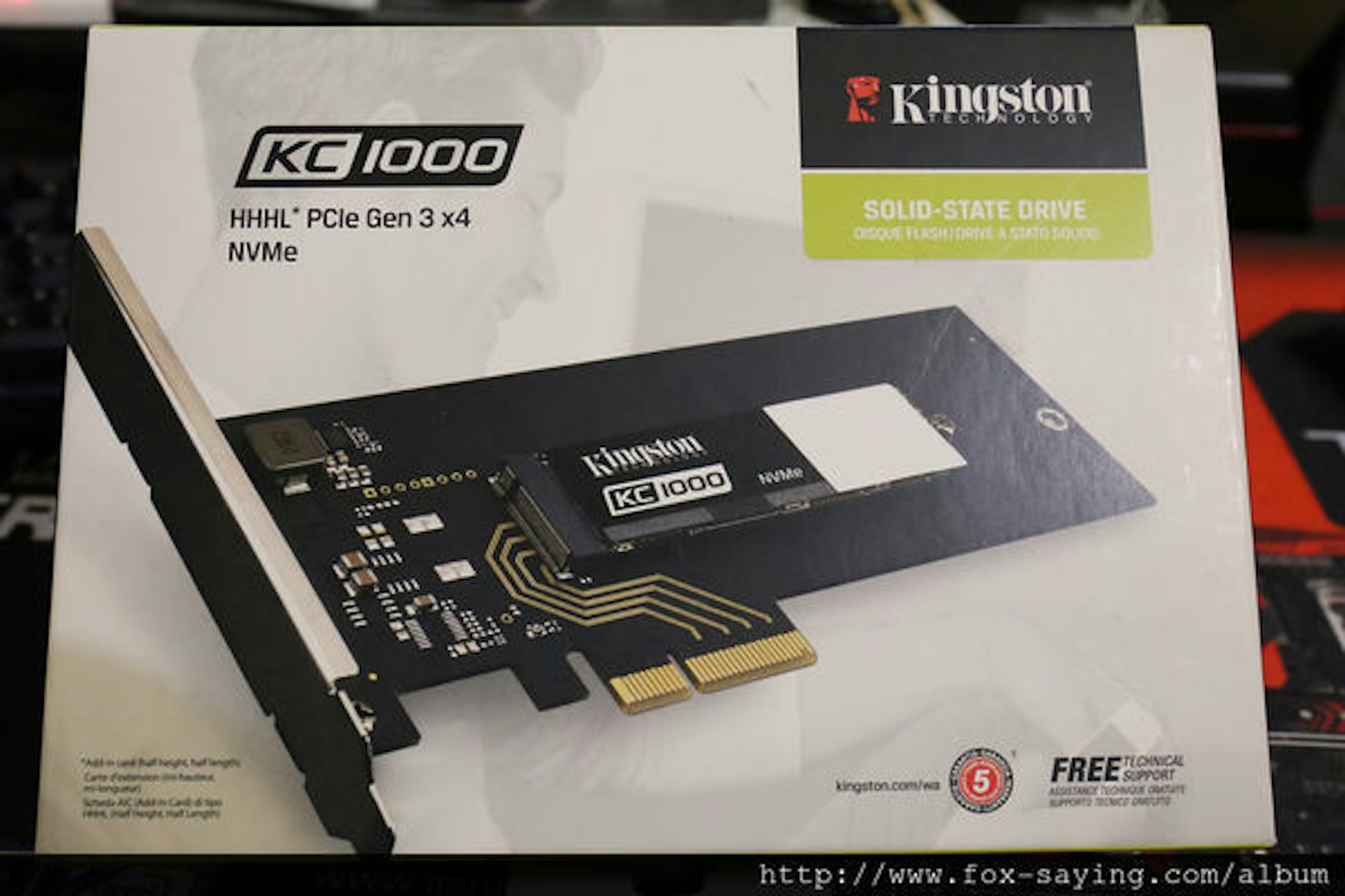 是有夠快 !!! 金士頓 Kingston KC1000 NVMe MLC SSD 讀取最高可達 2800MB/s  這篇文章的首圖