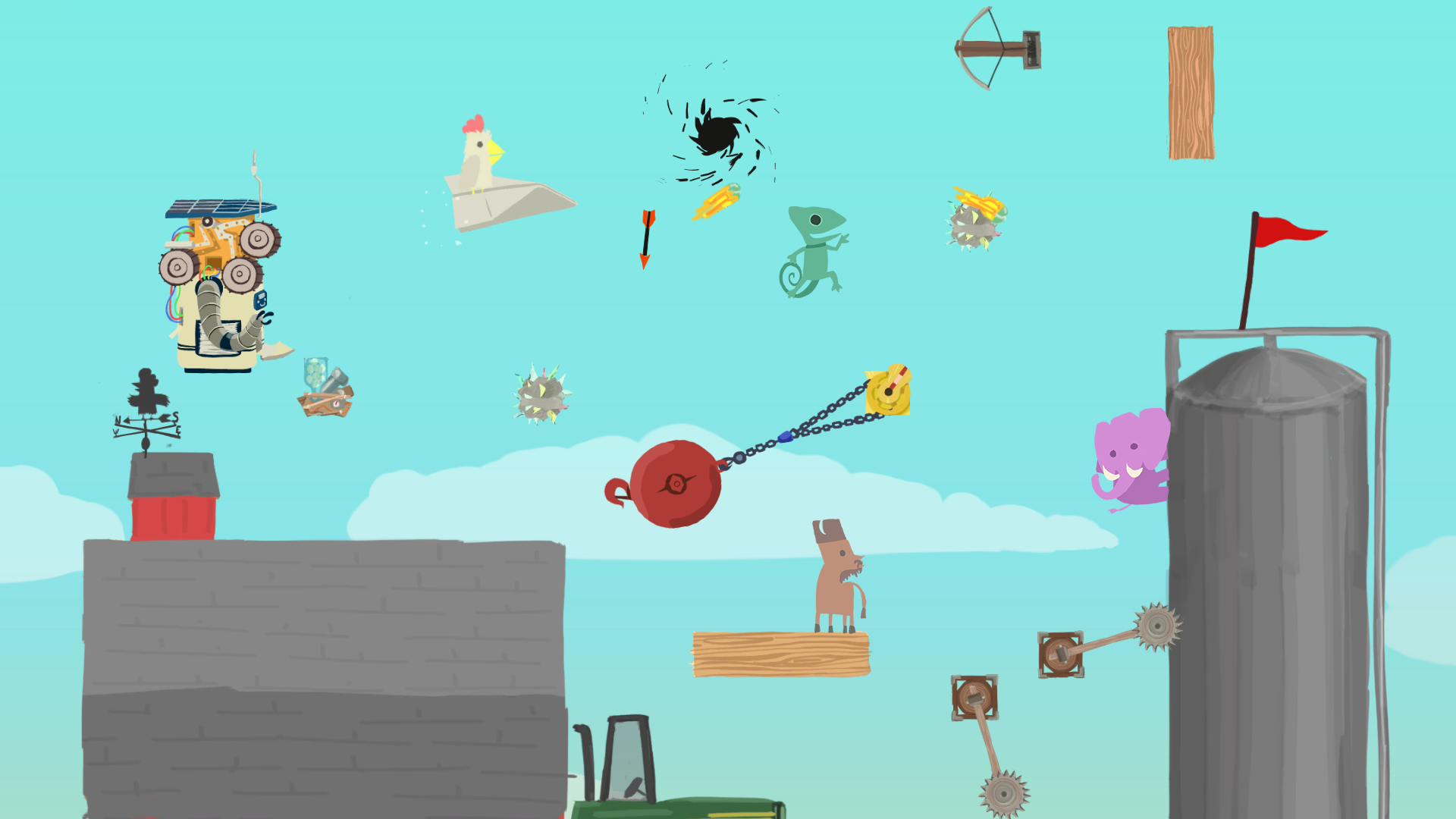 ultimate chicken horse ps4