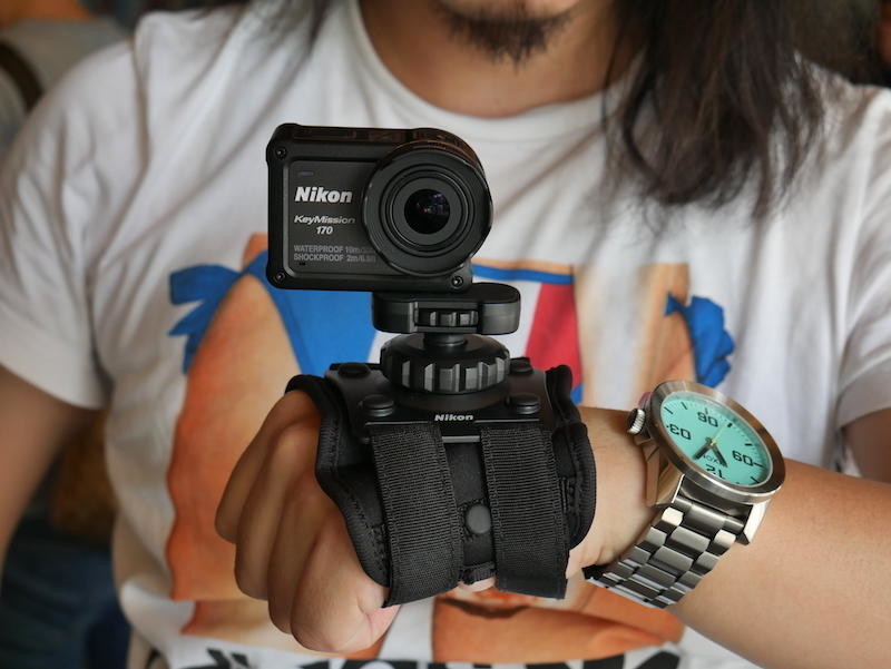 4K 規格、裸機防水防塵運動攝影機新星Nikon KeyMission 170 實測 