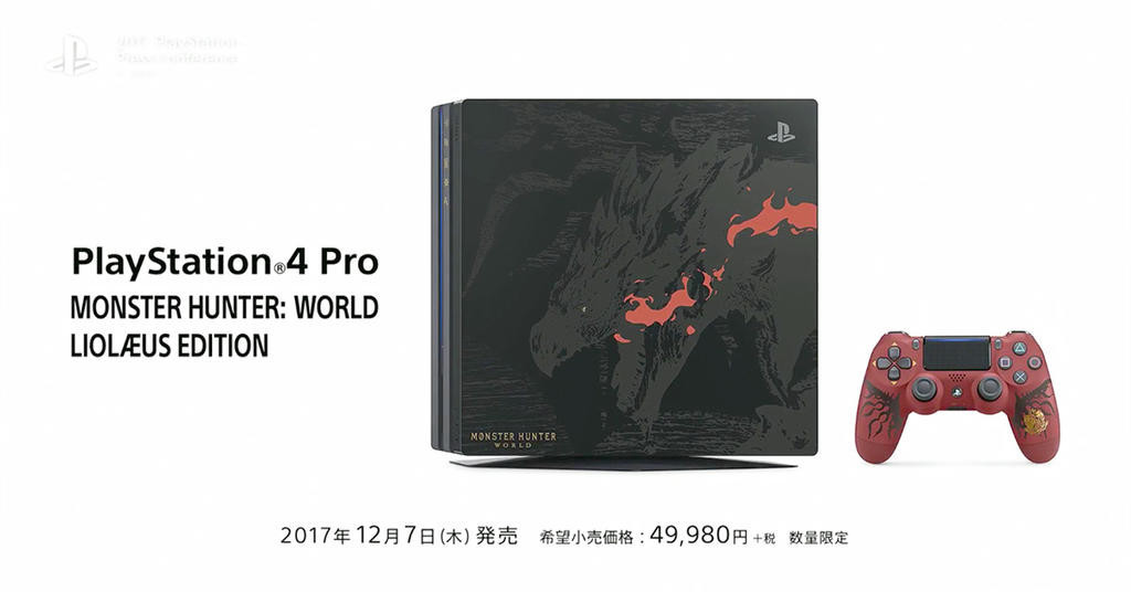 PS4《魔物獵人世界》解禁新增怪物以及推出限定版Pro主機#SONY (129113