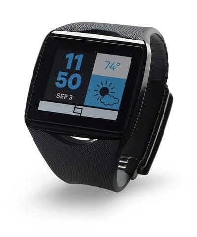 是高通宣布自有品牌智慧錶 Toq Smartwatch ，主打 Mirasol 顯示這篇文章的首圖