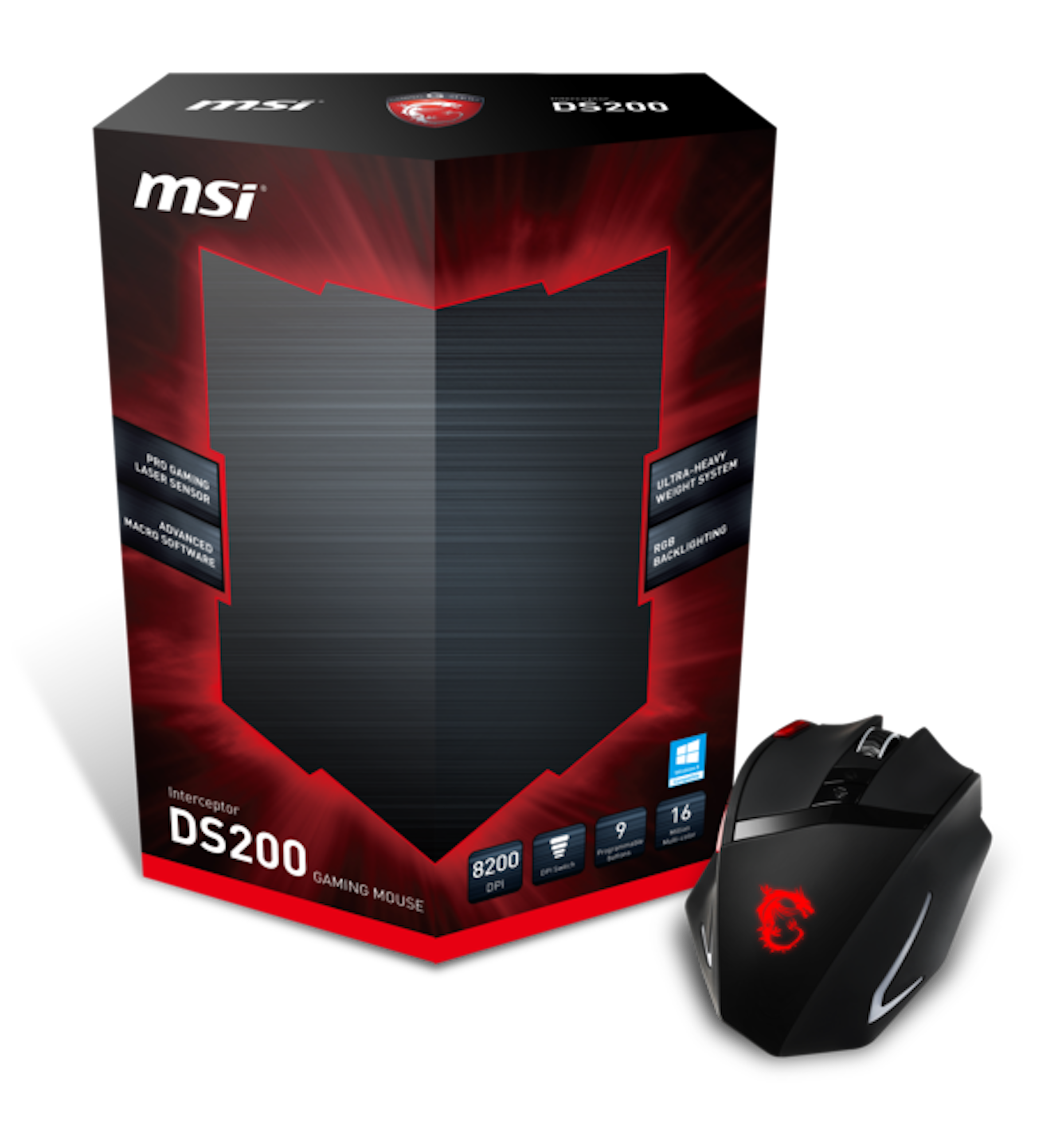 是MSI Interceptor DS200電競滑鼠這篇文章的首圖
