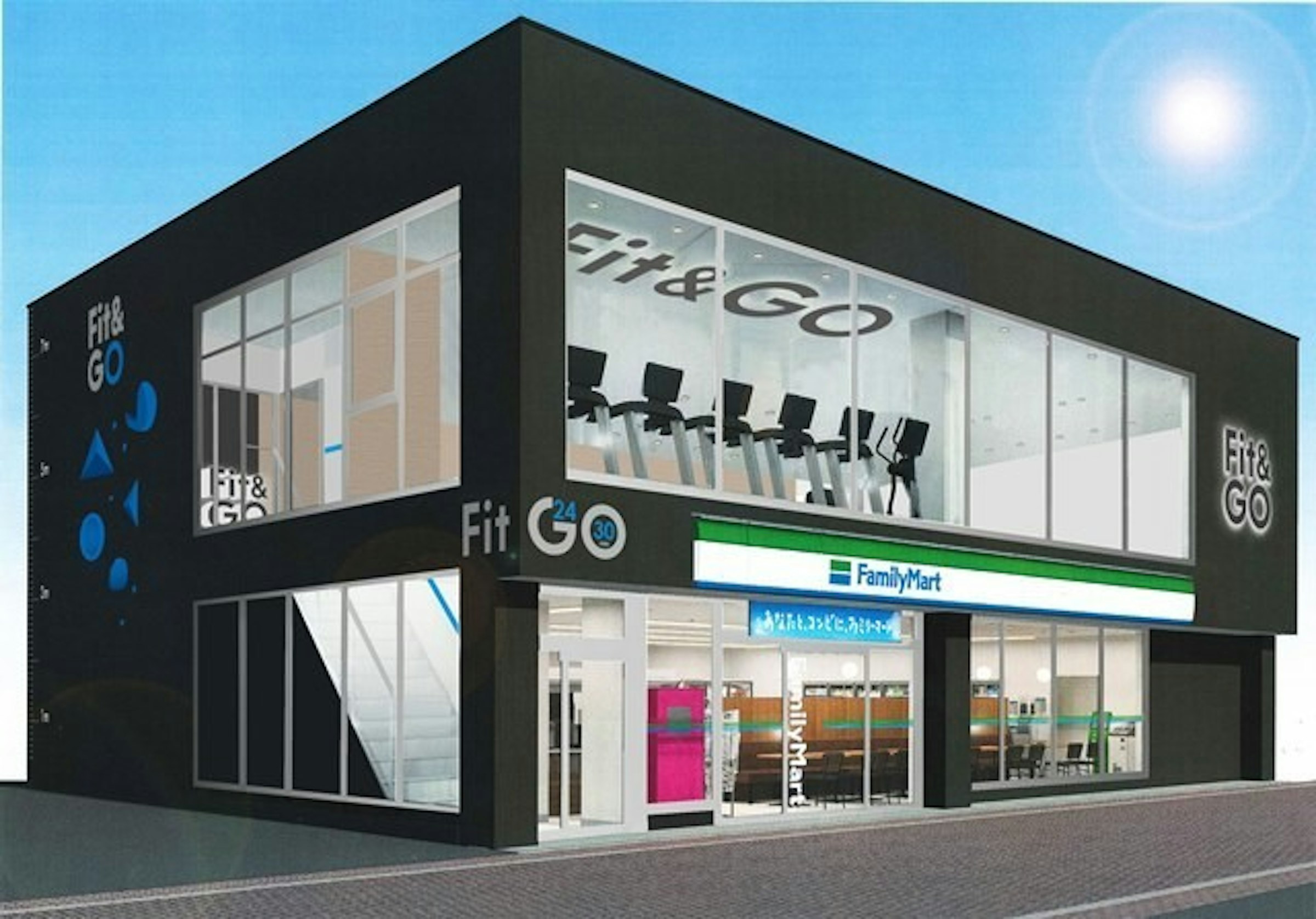 是日本全家便利商店開設健身房新業務這篇文章的首圖