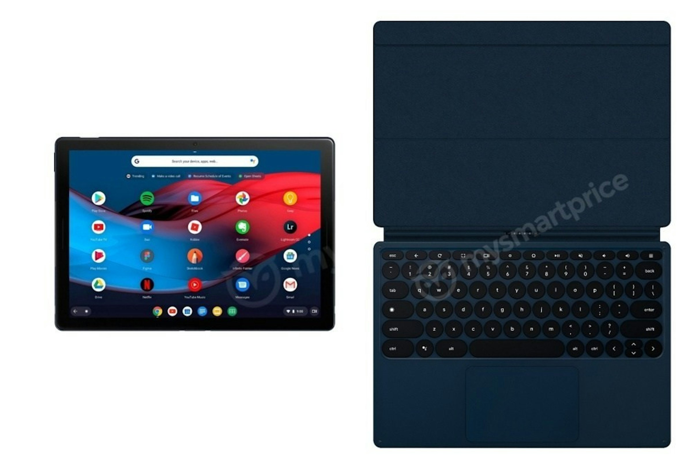 是Google Pixel Slate亮相 搭載Campfire功能 可安裝Windows 10作業系統的新Chrome OS平板這篇文章的首圖