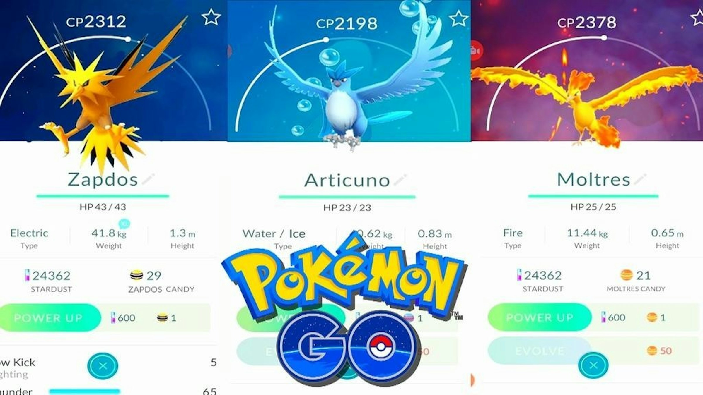 是 Pokemon GO另兩隻傳說級寶可夢現身 火焰鳥與閃電鳥登場這篇文章的第1圖