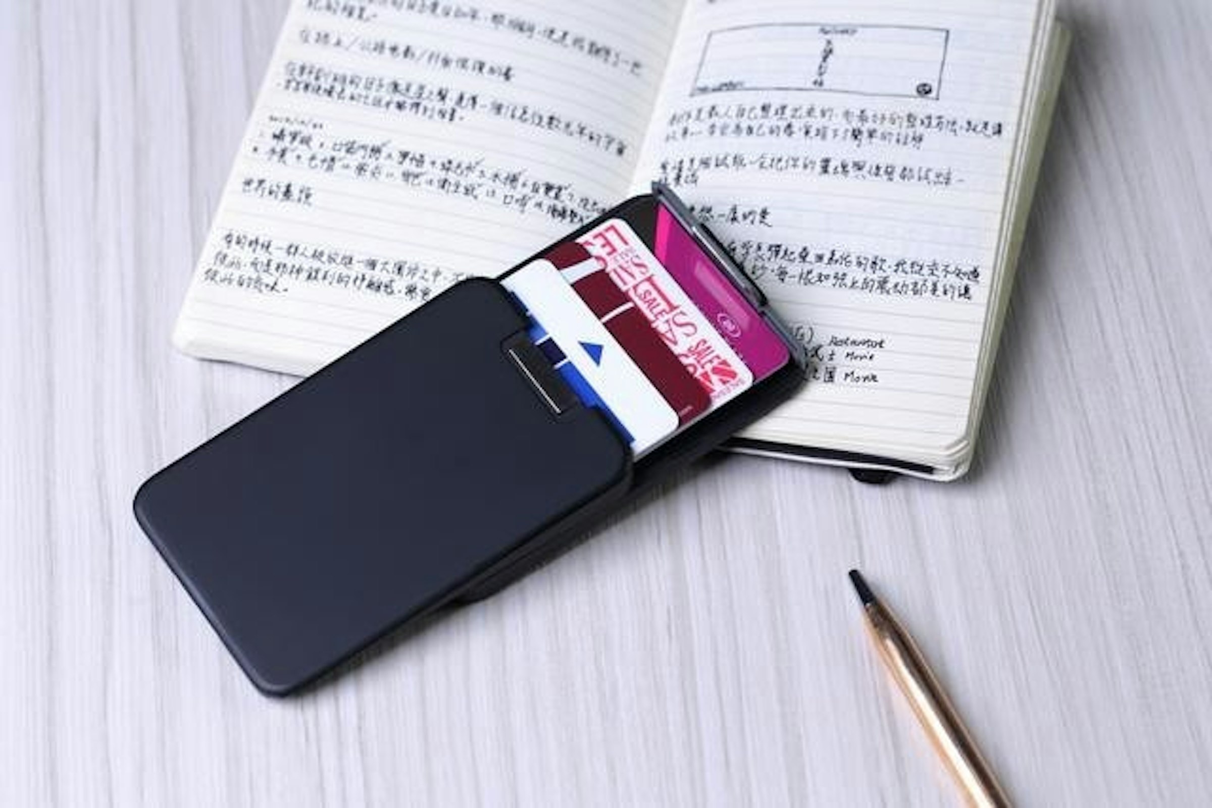 是從 Kickstarter 獲得成功後加入 Flying V ，由台灣新創團隊研發的新型錢包 ZENLET這篇文章的首圖