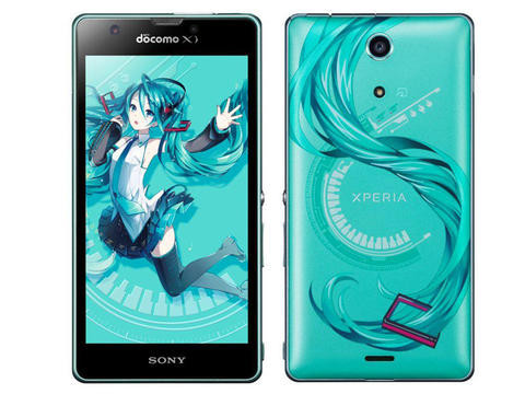 Sony 、 DoCoMo 攜手初音未來推出限量版Xperia SO-04E #xperia zr