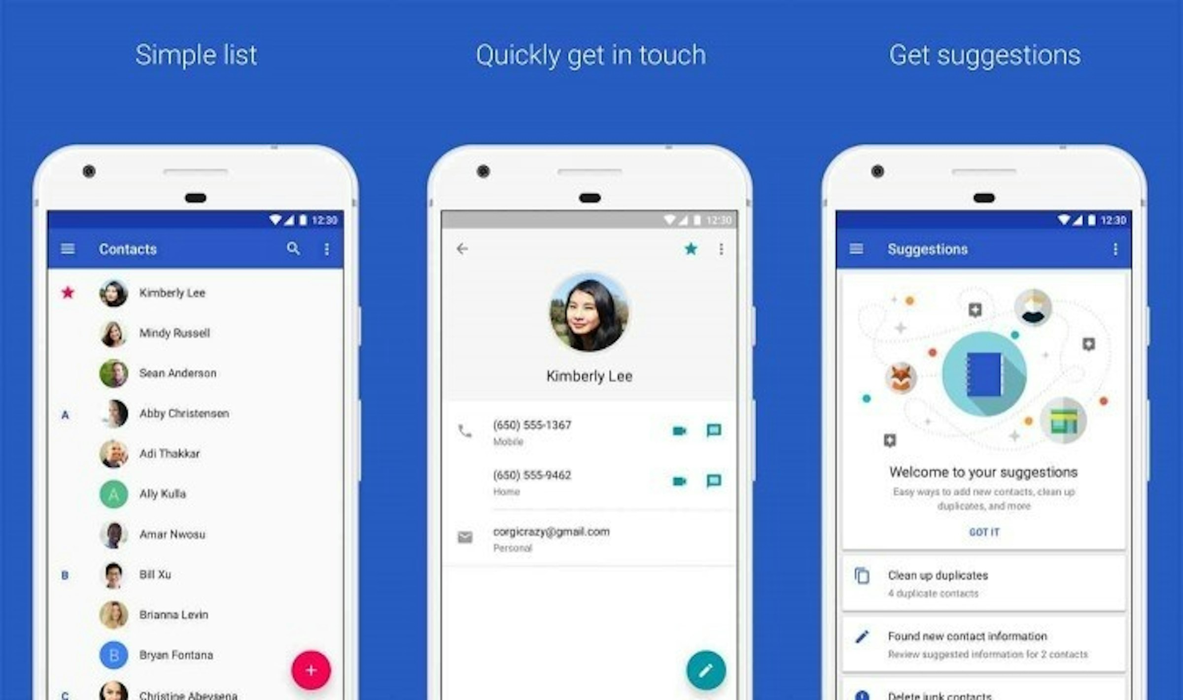 是Google一週三更新：Voice支援30種語言、Camera新增自拍Flash、Contacts也更新這篇文章的首圖