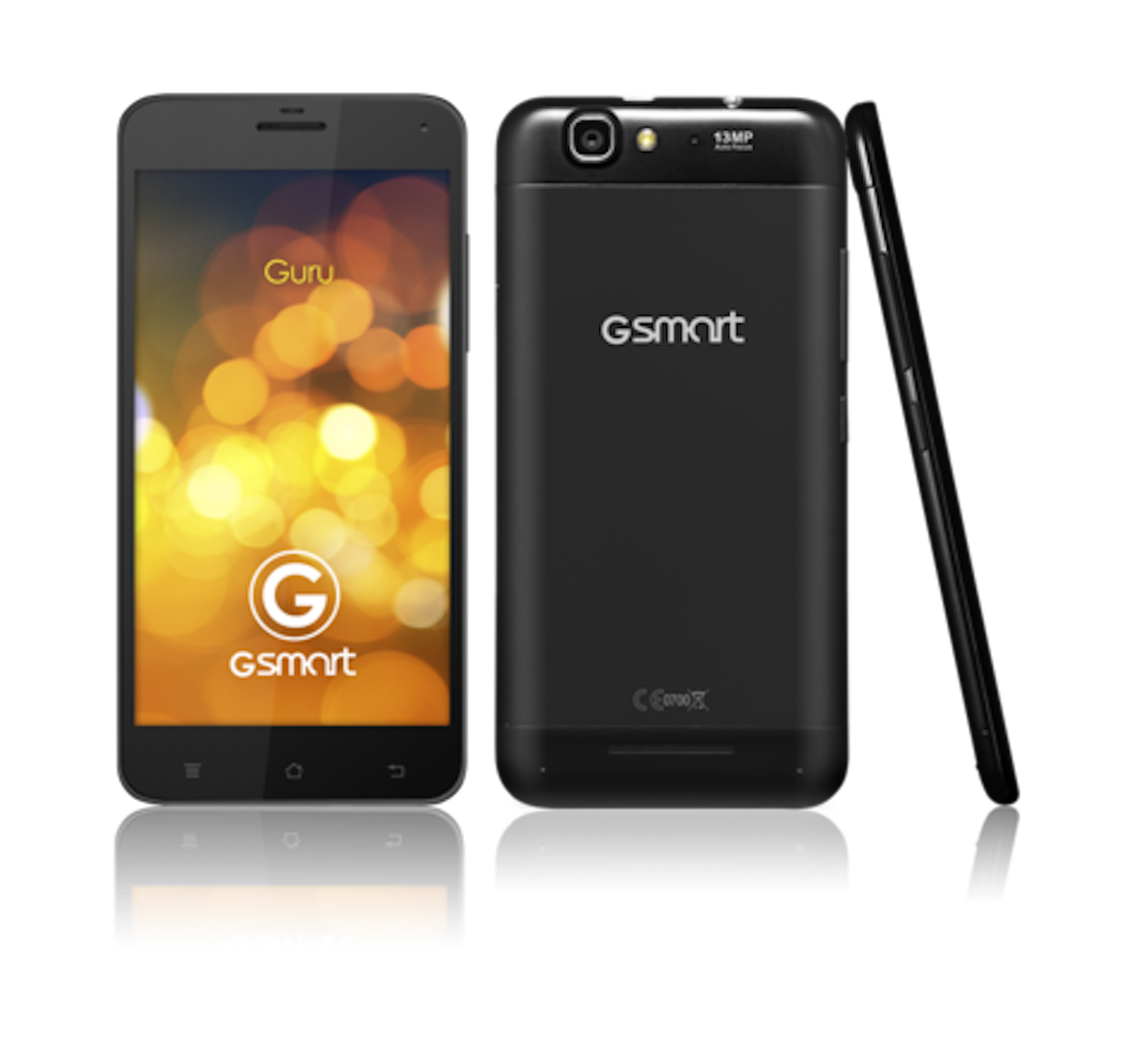 是集嘉科技 GSmart 推出四核旗艦機 GSmart Guru ，主打萬元級 4 核 5 吋 Full HD這篇文章的首圖
