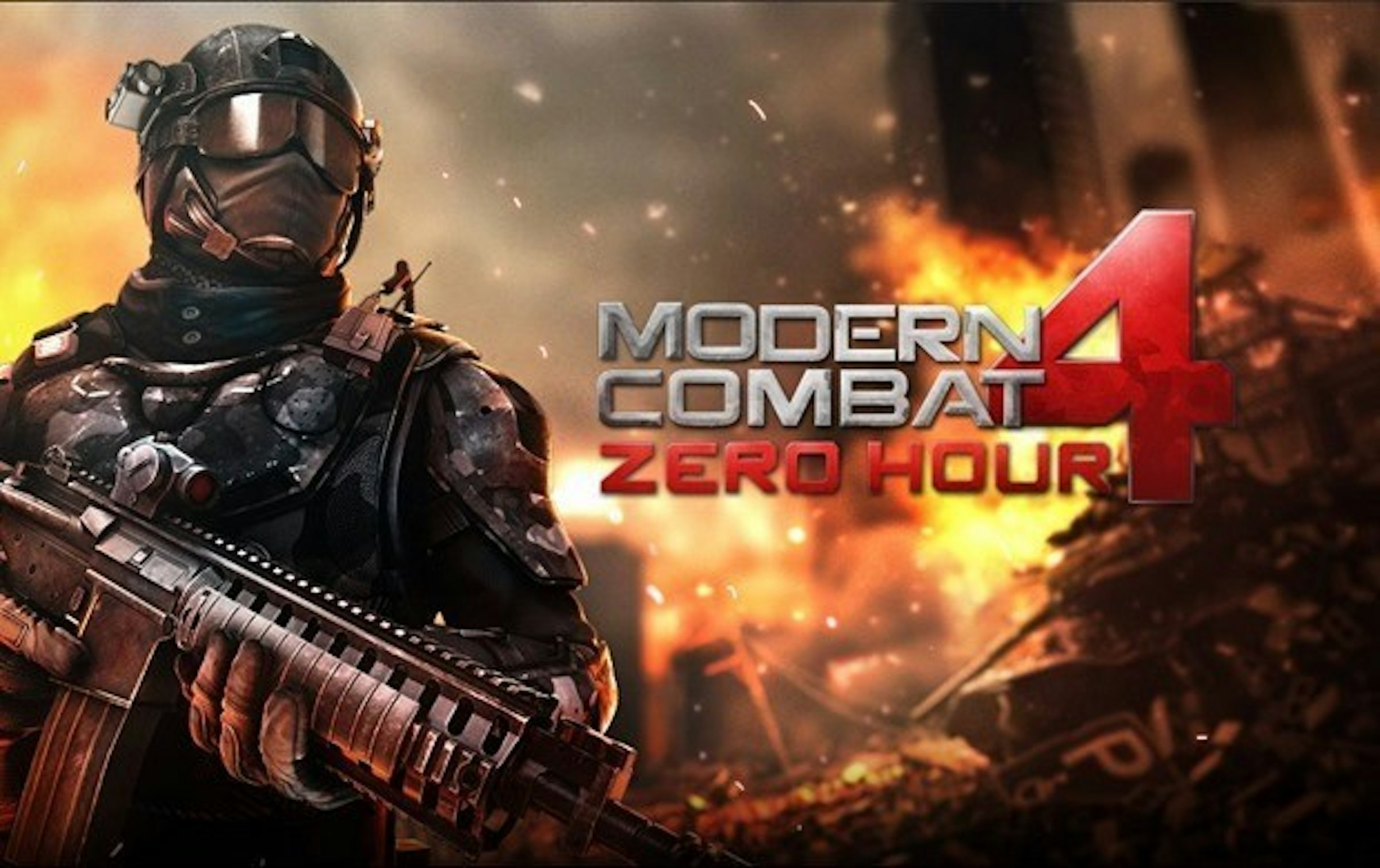 是進來就送你US$6.99的: Modern Combat 4: Zero Hour這篇文章的首圖