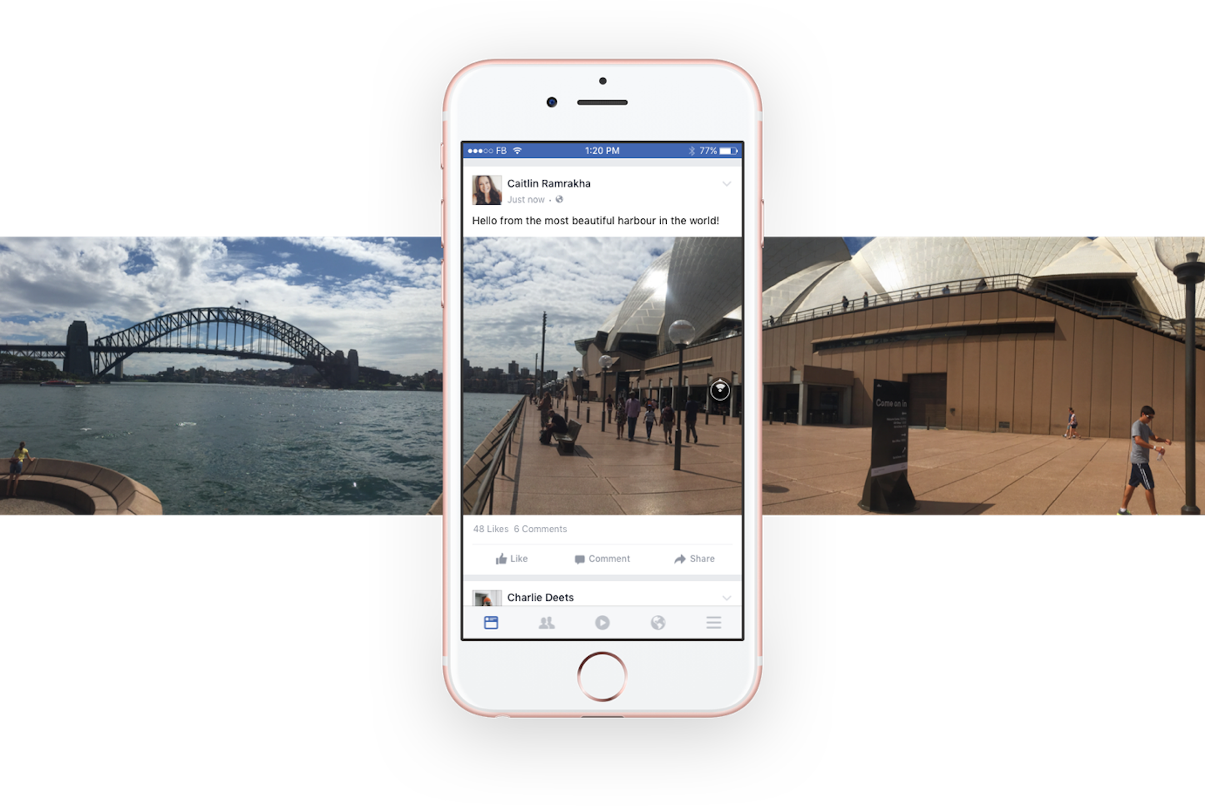 是Facebook推新拍攝功能，讓你直接App內拍360照片！這篇文章的首圖