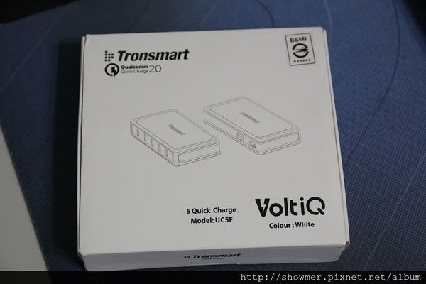 是Tronsmart UC5F QC 2.0 VoltiQ 5 埠桌上型快速充電器簡單開箱測試這篇文章的首圖