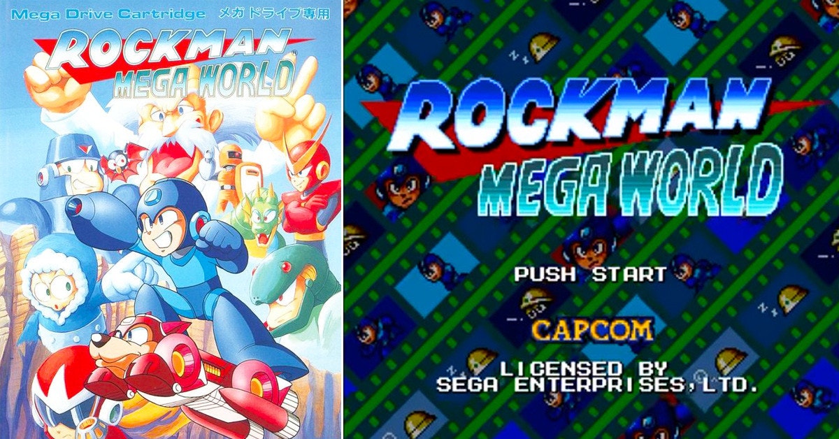 是Sega主機上面唯一出現過的元祖洛克人遊戲：洛克人Mega World這篇文章的首圖