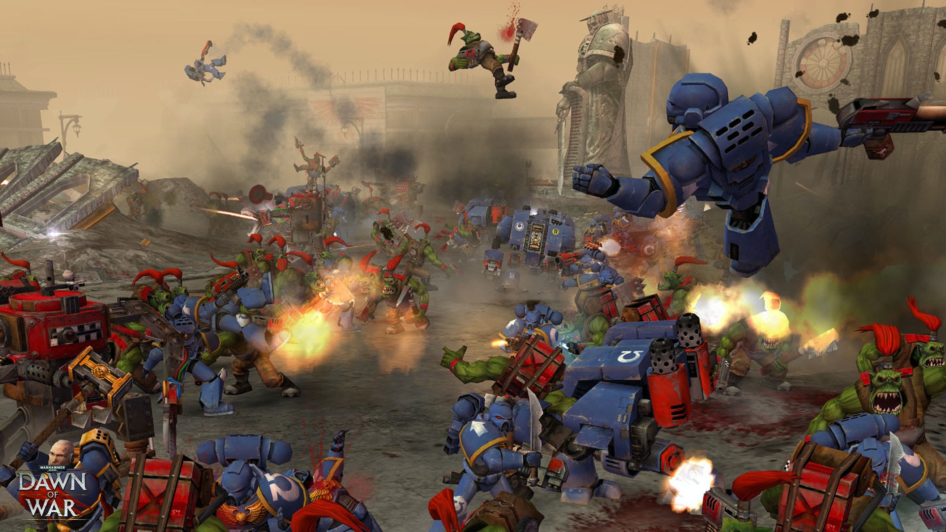 是Steam遊戲特價快訊：《Warhammer® 40,000: Dawn of War® - Game of the Year Edition》現在特價89元 便宜269元這篇文章的首圖