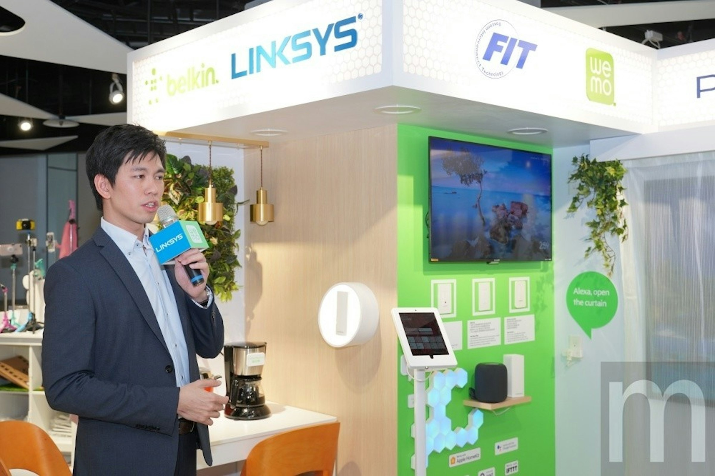 是Belkin併入鴻海體系，首度在台啟用旗艦店介紹路由器品牌Linksys、智慧家電品牌Wemo這篇文章的首圖