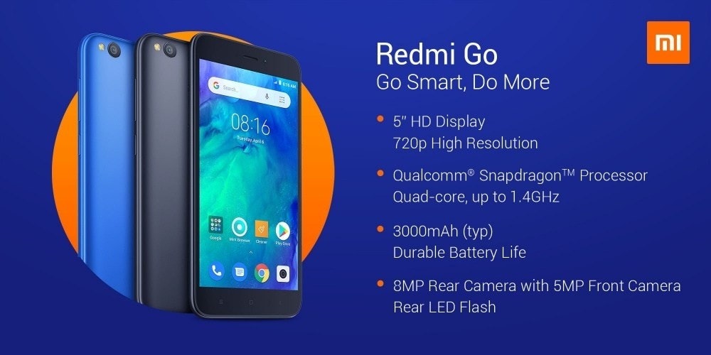 是售價僅80歐元的紅米Go正式揭曉，成為小米首款Android Go手機這篇文章的首圖