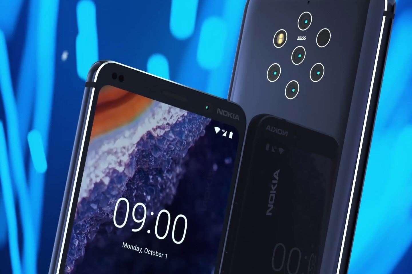是Nokia 9 PureView實機圖像再曝,搭載螢幕下指紋辨識、背面5組相機設計這篇文章的首圖