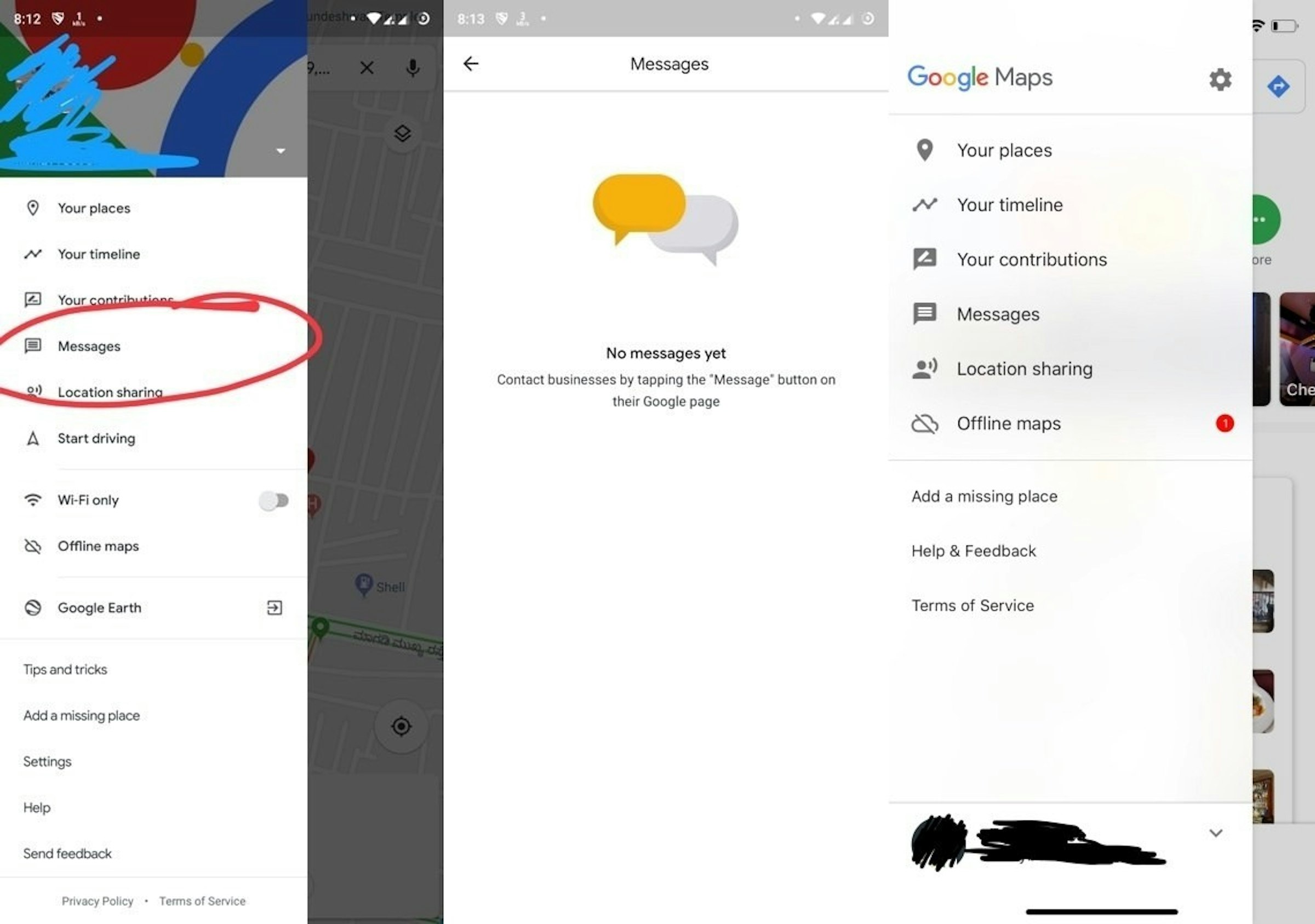 是未來Google Maps或許可以直接透過線上訊息與店家聯繫、溝通這篇文章的首圖